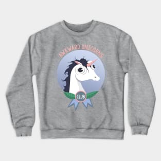 Awkward Unicorns Club Crewneck Sweatshirt